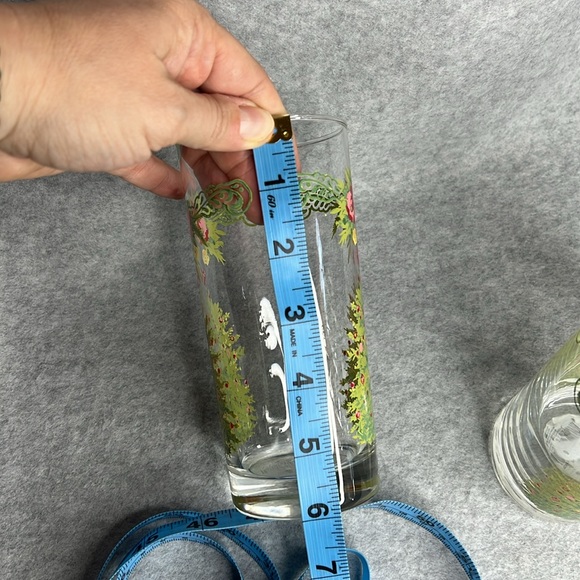 Pioneer Woman Holiday Cheer 16 Ounce Cooler Glasses Set of 3 Christmas Tree NWT - Picture 10 of 10